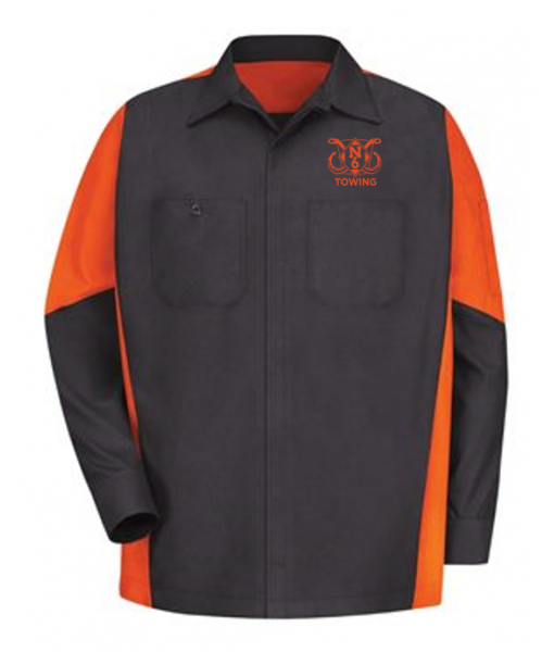 Red Kap - Long Sleeve Solid Crew Shirt